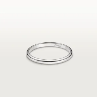 1895 trouwring – platina – Cartier