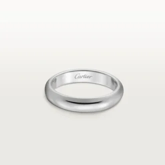 1895 trouwring – platina – Cartier