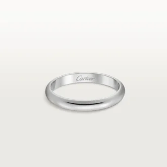 1895 trouwring – platina – Cartier