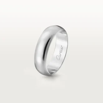 1895 trouwring – platina – Cartier