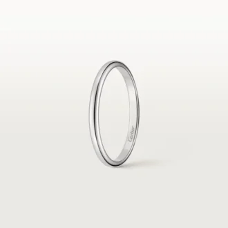 1895 trouwring – platina – Cartier