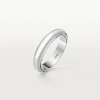1895 trouwring – platina – Cartier