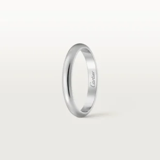 1895 trouwring – platina – Cartier