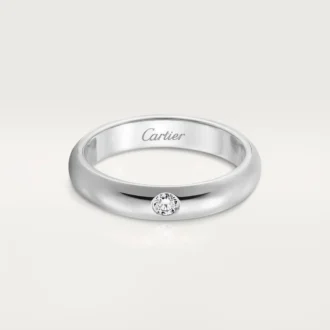 1895 Trouwring – Platina, diamant – Cartier