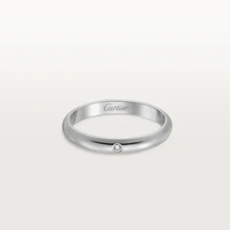 1895 Trouwring – Platina, diamant – Cartier