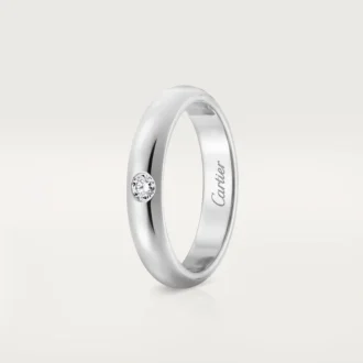 1895 Trouwring – Platina, diamant – Cartier