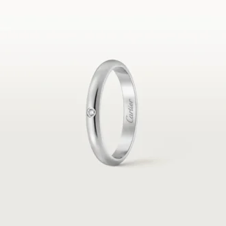 1895 Trouwring – Platina, diamant – Cartier