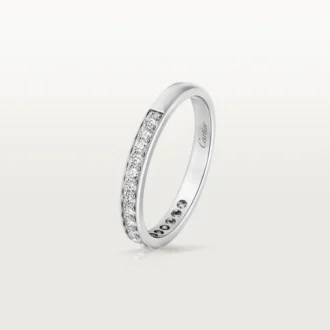 1895 Trouwring – Platina, Diamanten – Cartier