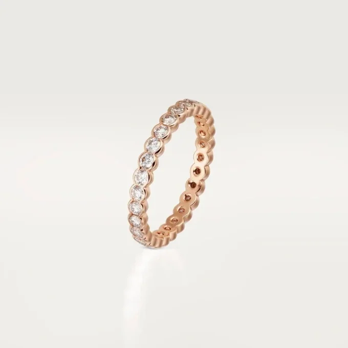 Broderie De Cartier trouwring – Roségoud, diamanten – Cartier
