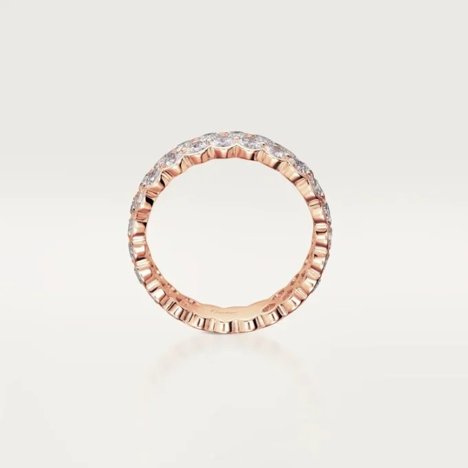 Broderie De Cartier trouwring – Roségoud, diamanten – Cartier