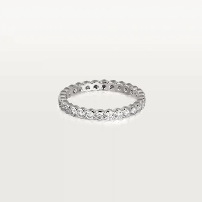 Broderie De Cartier trouwring – Witgoud, diamanten – Cartier