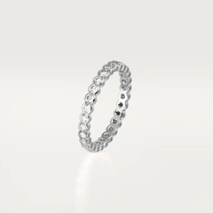 Broderie De Cartier trouwring – Witgoud, diamanten – Cartier