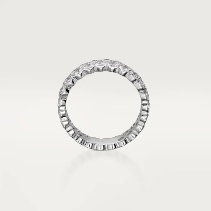 Broderie De Cartier trouwring – Witgoud, diamanten – Cartier