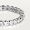 Broderie De Cartier trouwring – Witgoud, diamanten – Cartier