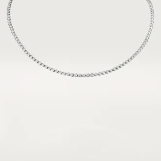 C De Cartier-halsketting – Witgoud, diamanten – Cartier