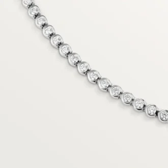 C De Cartier-halsketting – Witgoud, diamanten – Cartier