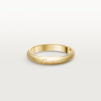 C De Cartier trouwring, 3 mm breed