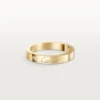 C De Cartier trouwring, 3 mm breed, 1 diamant