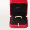 C De Cartier trouwring, 3 mm breed, 1 diamant