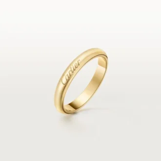 C De Cartier trouwring, 3 mm breed
