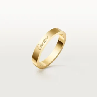 C De Cartier trouwring, 3 mm breed