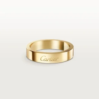C De Cartier trouwring, 4 mm breed