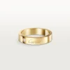 C De Cartier trouwring, 4 mm breed, 1 diamant