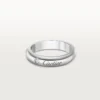 C De Cartier trouwring, 4 mm breed, 1 diamant