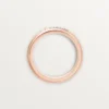 C De Cartier trouwring, 4 mm breed, 1 diamant