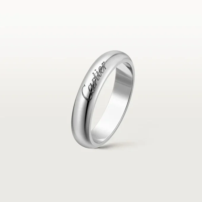 C De Cartier trouwring, 4 mm breed