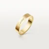 C De Cartier trouwring, 4 mm breed