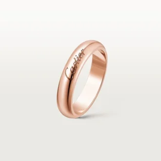 C De Cartier trouwring, 4 mm breed