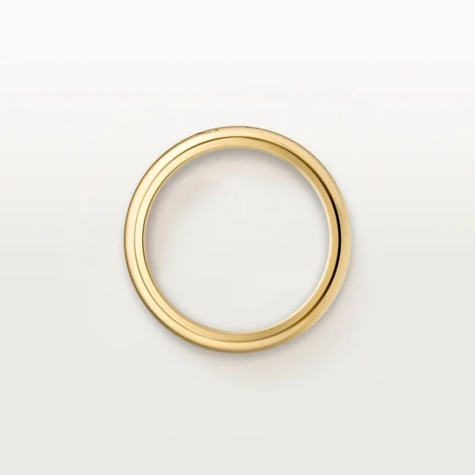 C De Cartier trouwring, 4 mm breed