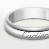 C De Cartier trouwring, 4 mm breed