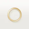 C De Cartier trouwring, 5 mm breed, 1 diamant