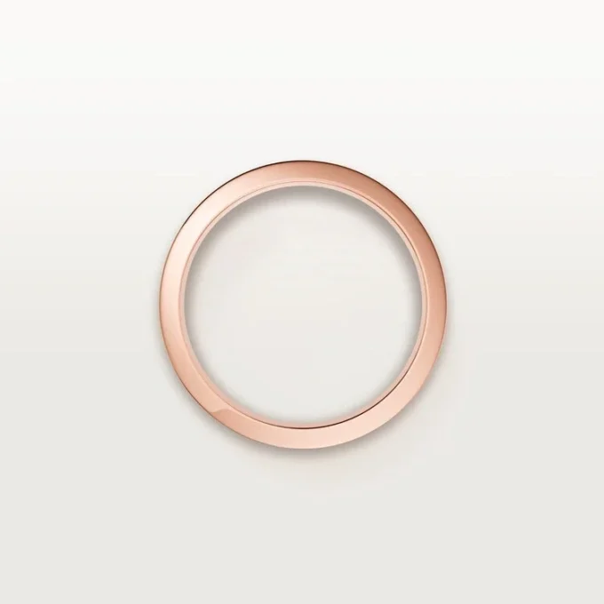 C De Cartier trouwring, 5 mm breed