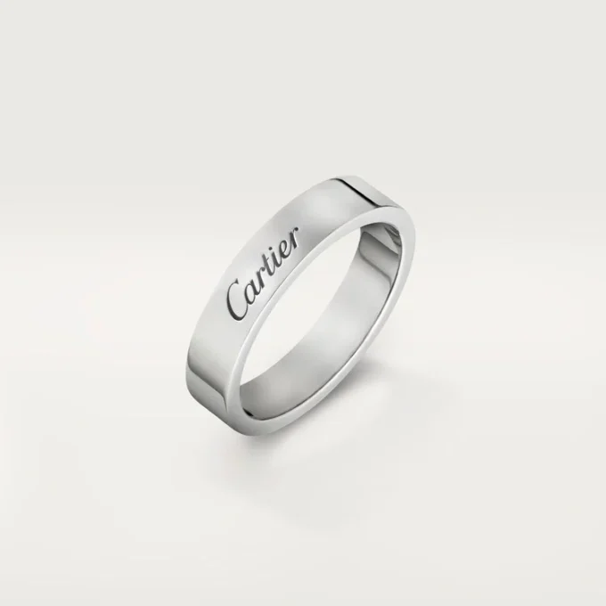 C De Cartier trouwring – Platina – Cartier