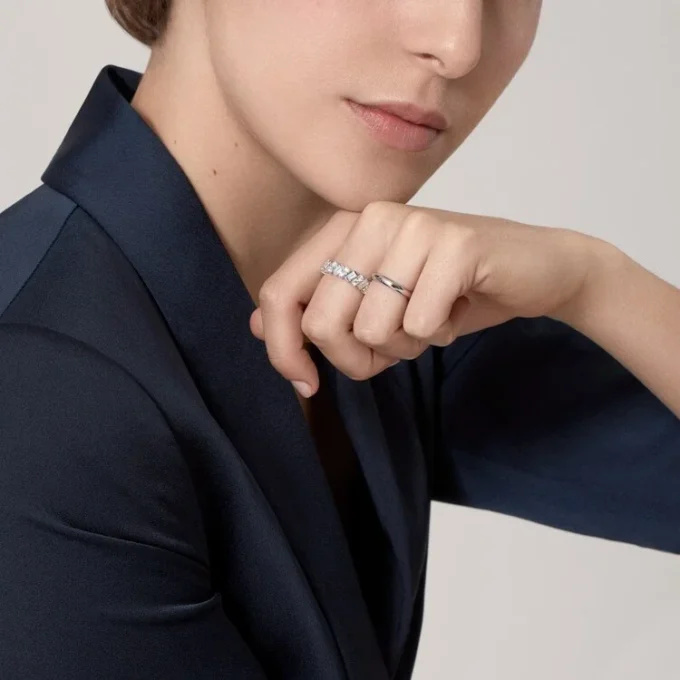 C De Cartier trouwring – Platina – Cartier