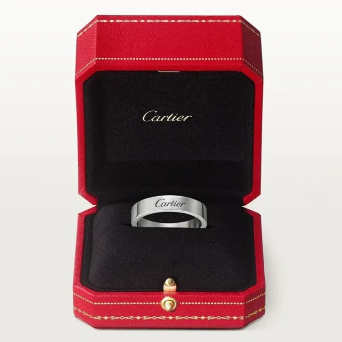 C De Cartier trouwring – Platina – Cartier