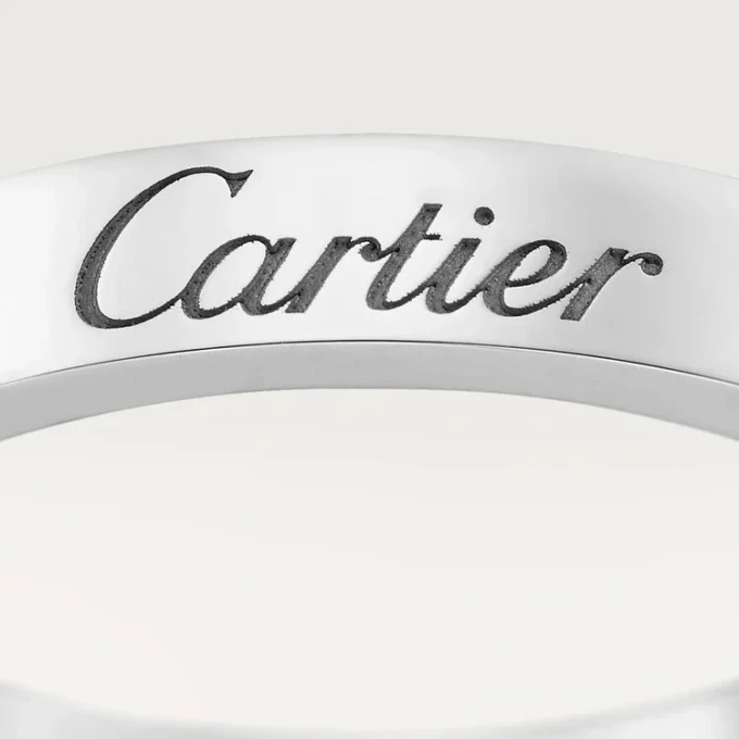 C De Cartier trouwring – Platina – Cartier