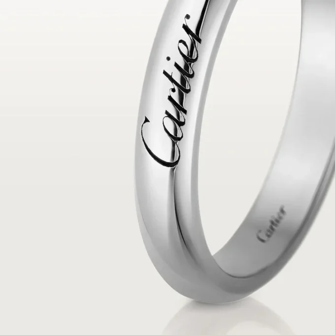 C De Cartier trouwring – Platina – Cartier