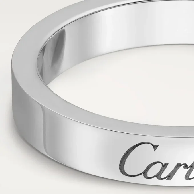 C De Cartier trouwring – Platina – Cartier