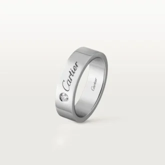 C De Cartier trouwring – platina, diamant – Cartier