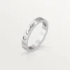 C De Cartier trouwring – platina, diamant – Cartier