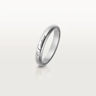 C De Cartier trouwring – platina, diamant – Cartier