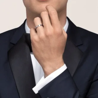 C De Cartier trouwring – platina, diamant – Cartier
