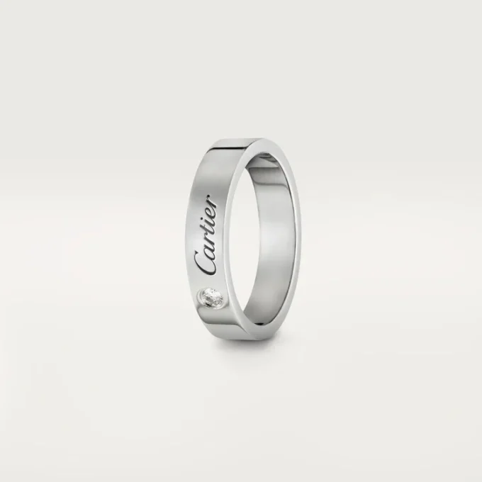 C De Cartier trouwring – platina, diamant – Cartier