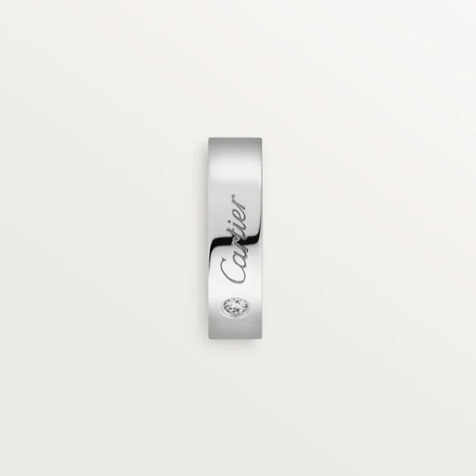 C De Cartier trouwring – platina, diamant – Cartier