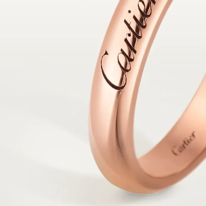 C De Cartier trouwring – roségoud – Cartier