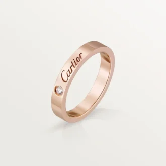 C De Cartier trouwring – Roségoud, diamant – Cartier